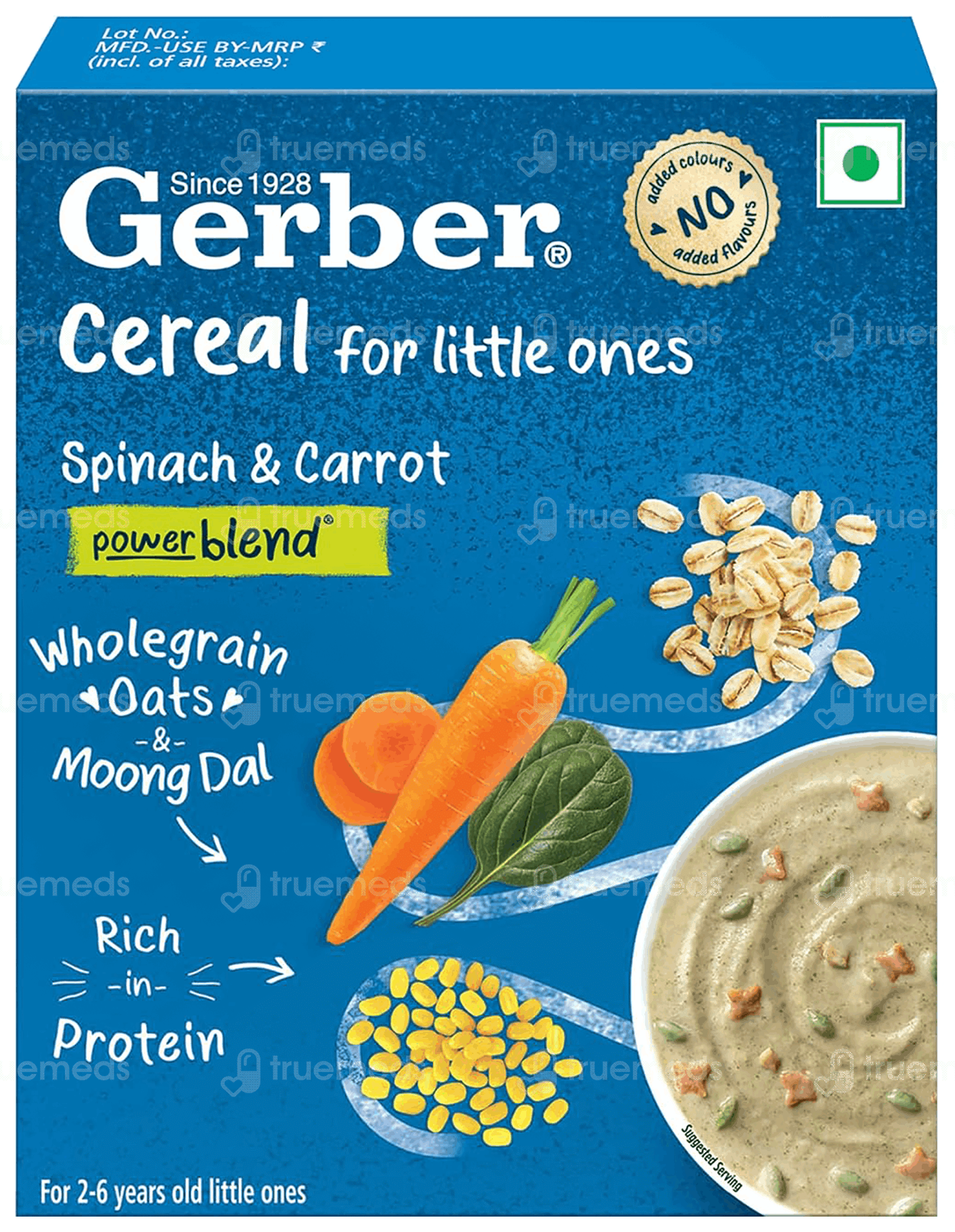 Power Blend Gerber Cereal Baby Food Gerber Baby Cereal With - Main Image