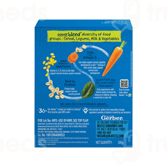 Gerber Cereal For Little Ones Spinach & Carrot 2-6 Years Power Blend 300gm