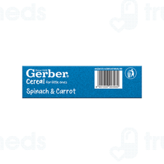 Gerber Cereal For Little Ones Spinach & Carrot 2-6 Years Power Blend 300gm