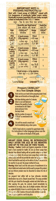 Nestle Cerelac Khichdi With Vegetables & Ghee From 8 To 24 Months Baby Cereal 300gm