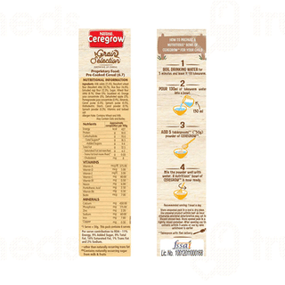 Nestle Seregrow Grain Selection Ragi Mixed Fruit & Ghee 300 GM