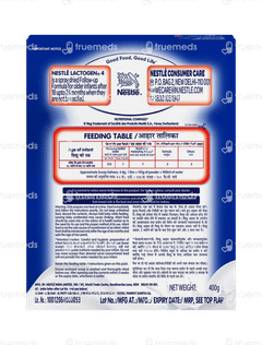 Nestle Lactogen 4 After 18 Months Upto 24 Months Follow Up Formula Refill Powder 400gm