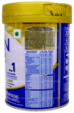 Nestle Nan Pro Stage 1 Up To 6 Months Infant Formula With Probiotic Jar Powder 400Gm