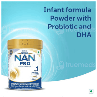 Nestle Nan Pro Stage 1 Up To 6 Months Infant Formula With Probiotic Jar Powder 400Gm