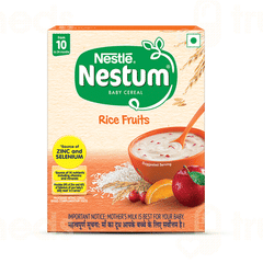 Nestle Nestum Rice Fruits From 10 To 24 Months Baby Cereal 300gm