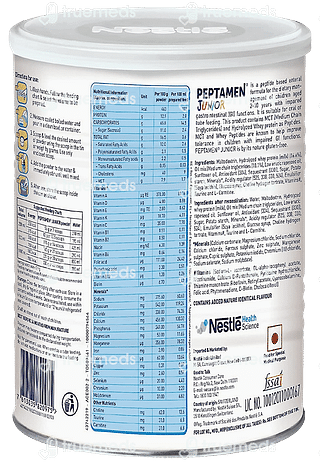 Nestle Peptamen Junior Diet Vanilla 400 GM