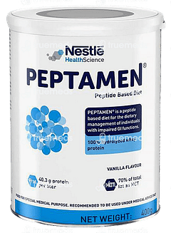 Nestle Peptamen Peptide Based Diet Powder Vanilla 400 GM