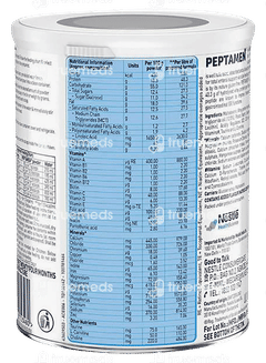 Nestle Peptamen Peptide Based Diet Vanilla Flavour Powder Jar 400gm