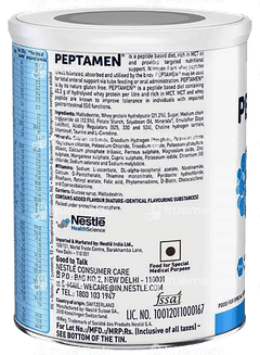 Nestle Peptamen Peptide Based Diet Vanilla Flavour Powder Jar 400gm