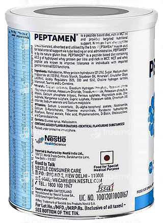 Nestle Peptamen Peptide Based Diet Powder Vanilla 400 GM