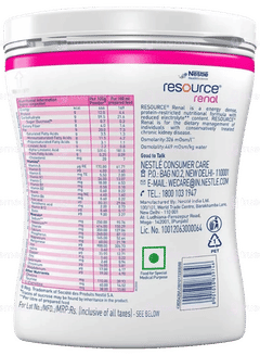 Nestle Resource Renal Vanilla Flavour Powder 400Gm