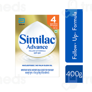 Similac Advance 4 From 18 To 24 Months Follow Up Formula Refill Powder 400gm