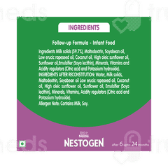 Nestle Nestogen 2 After 6 Months Upto 24 Months Follow Up Formula Powder 400Gm