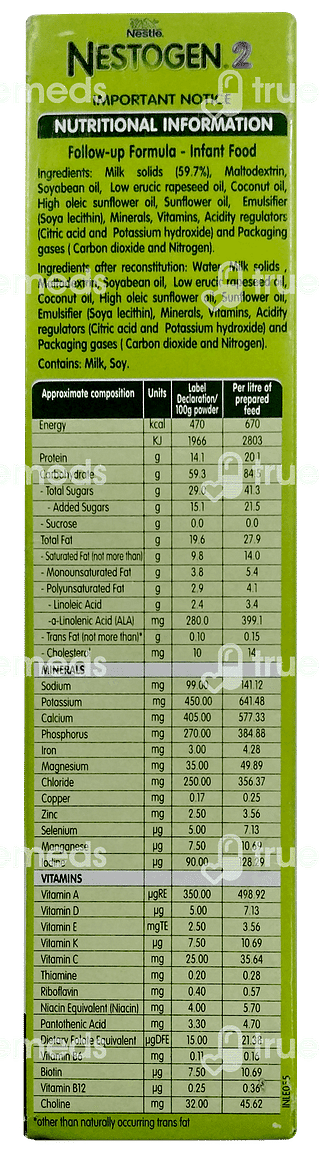 Nestle Nestogen 2 Powder 400gm