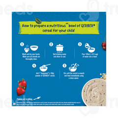 Gerber Cereal For Little Ones Power Blend Mango And Berry 300 GM