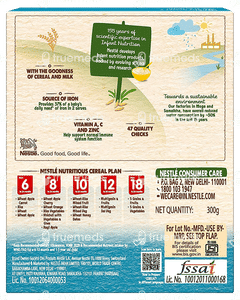 Nestle Cerelac Rice From 6 To 24 Months Baby Cereal 300gm