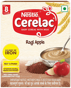 NESTLE CERELAC BABY CEREAL STAGE 2 RAGI APPLE 300 GM