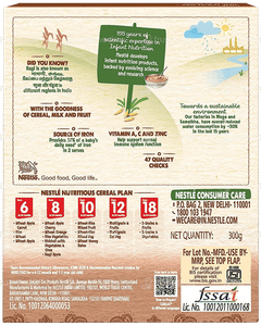 Nestle Cerelac Ragi Apple From 8 To 24 Months Baby Cereal 300gm