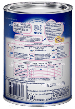 Nestle Lactogen 1 Upto 6 Months Infant Formula With Probiotic Powder Jar 400gm