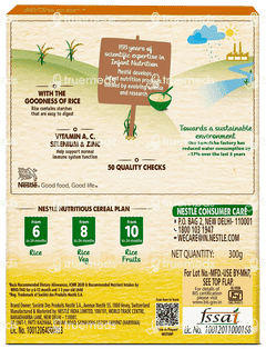 Nestle Nestum Rice From 6 To 24 Months Baby Cereal 300gm