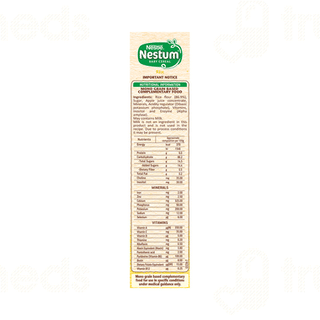 Nestle Nestum Rice From 6 To 24 Months Baby Cereal 300gm
