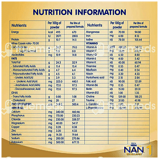 Nestle Nan Excella Pro 1 Powder 400 GM