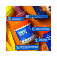 Fast And Up Creatine Monohydrate Essentials Unflavoured 250 GM