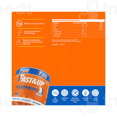 Fast And Up Glutamine Powder 300 GM