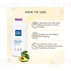 Mee Mee Fresh Feel Baby Powder 500 GM