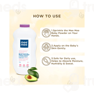 Mee Mee Fresh Feel Baby Powder 500 GM