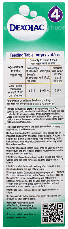 Dexolac 4 Follow Up Formula Refill Powder 400gm