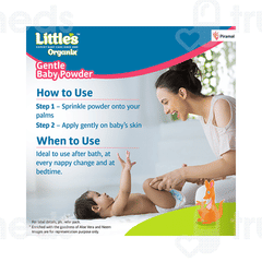 Little's Organix Gentle Baby Powder 400 Gm