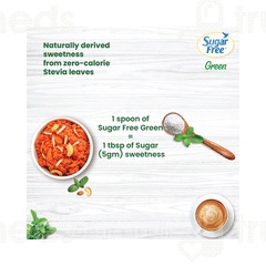 Sugar Free Green With Stevia Powder 400gm Sugar Free Green With Stevia Powder 400gm