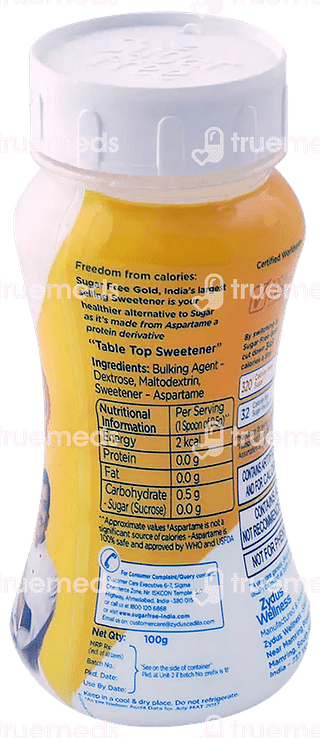 Sugar Free Gold Low Calorie Sweetener Powder 100 GM