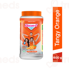 Glucon D Tangy Orange Flavour Jar 400gm
