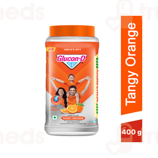 Glucon D Tangy Orange Flavour Jar 400gm