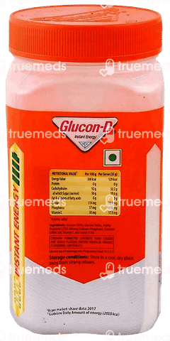 Glucon D Tangy Orange Flavour Jar 400gm