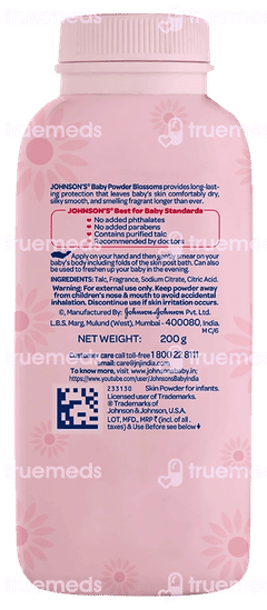 Johnsons Blossoms  Baby Powder 200gm