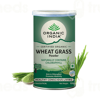 Organic India Wheat Grass Powder 100Gm