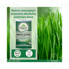 Organic India Wheat Grass Powder 100Gm