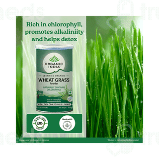 Organic India Wheat Grass Powder 100Gm