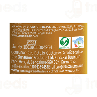 Organic India Psyllium Whole Husk Isabgol 100gm