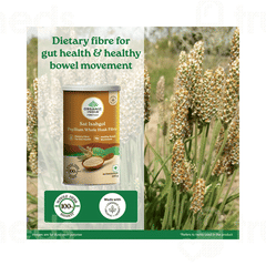 Organic India Psyllium Whole Husk Isabgol 100gm