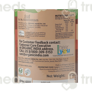 Organic India Tulsi Masala Tea 100 Gm