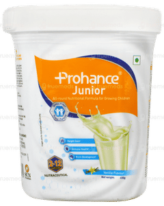 PROHANCE JUNIOR VANILLA FLAVOUR POWDER JAR 400GM