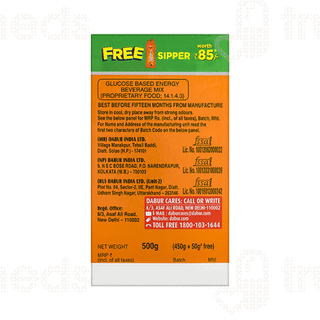 Dabur Glucoplus C Orange Powder 500 GM