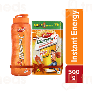 Dabur Glucoplus C Orange Powder 500 GM