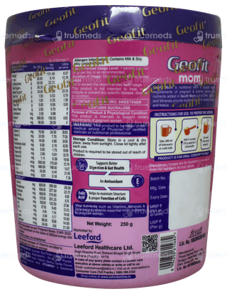 Geofit Mom Vanilla Flavour Powder 250gm