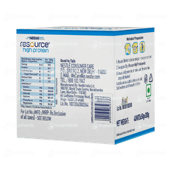 Nestle Resource High Protein Vanilla Flavour 50 GM Pack Of 4