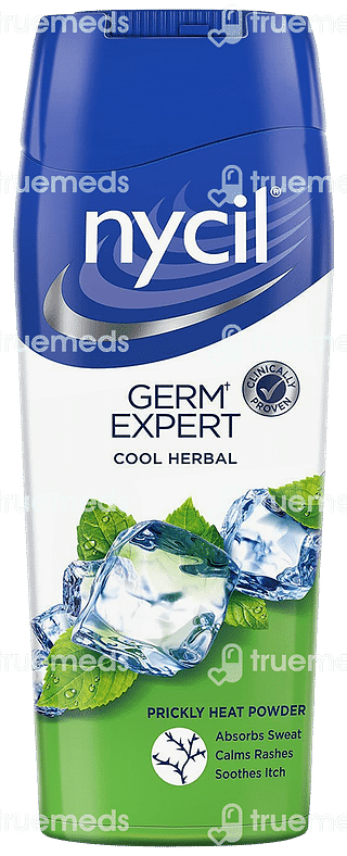 Nycil Germ Expert Prickly Heat Cool Herbal Powder 150gm